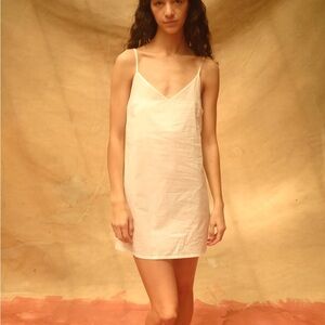 Sonderhaus Slip Dress - White